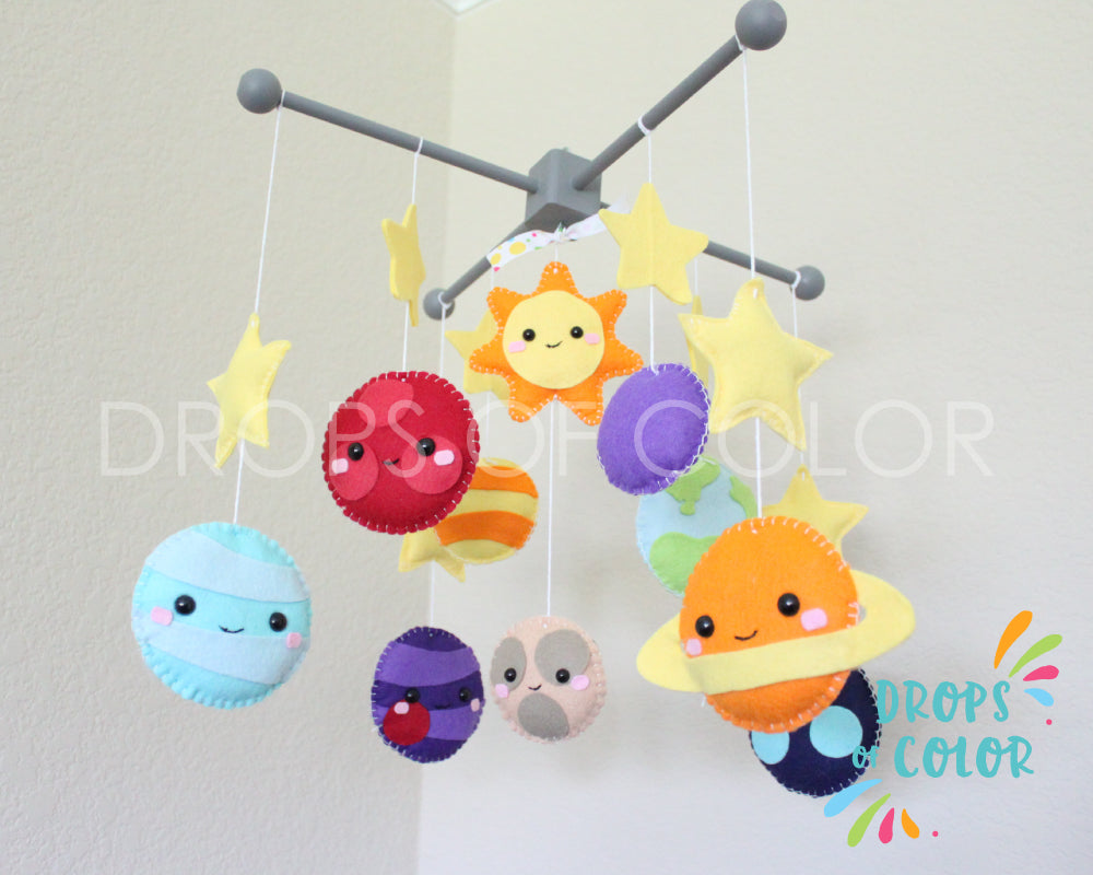 Planet Ceiling Baby Mobile
