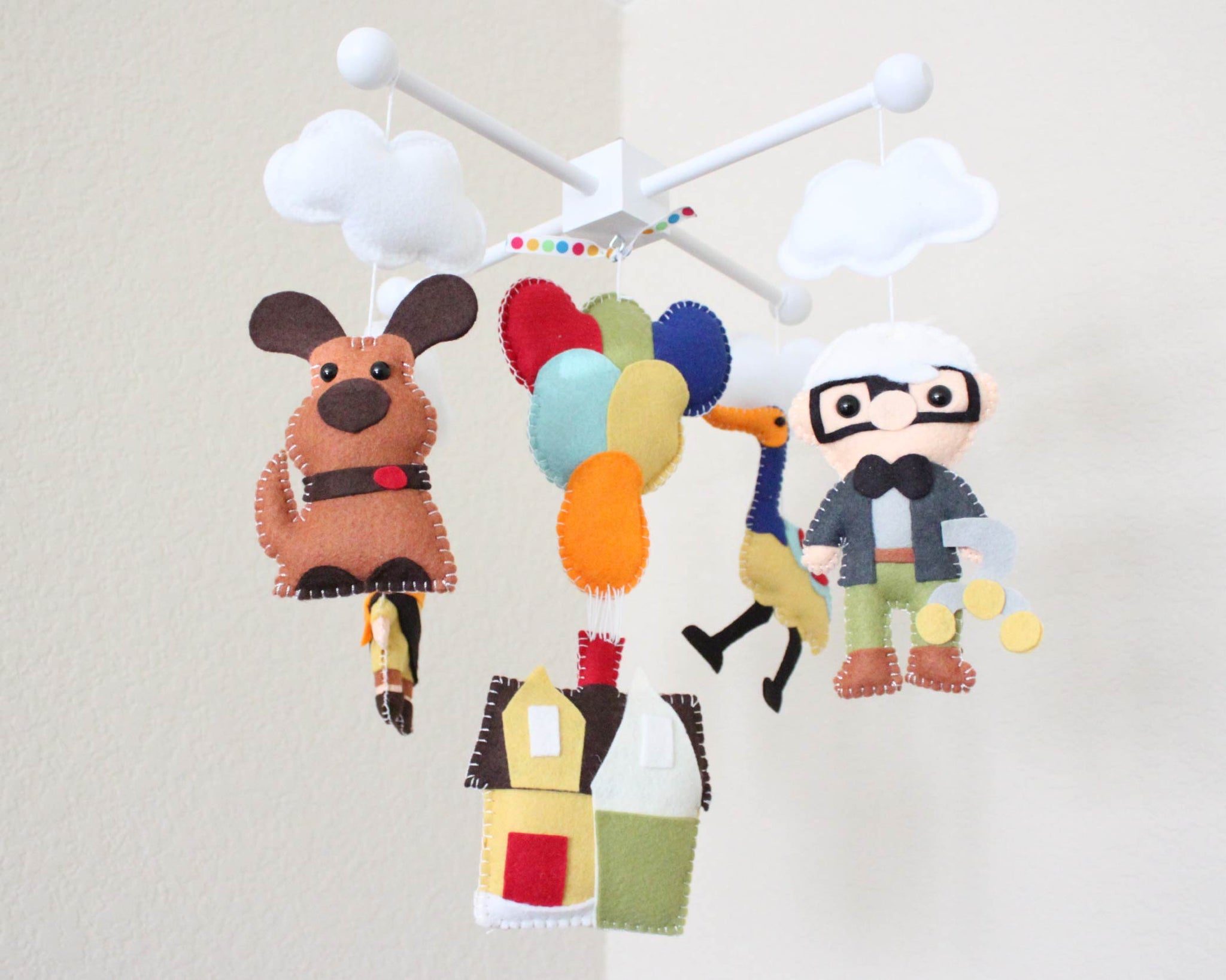 UP Mobile, Baby Crib Mobile, Nursery Decor Inspired by UP